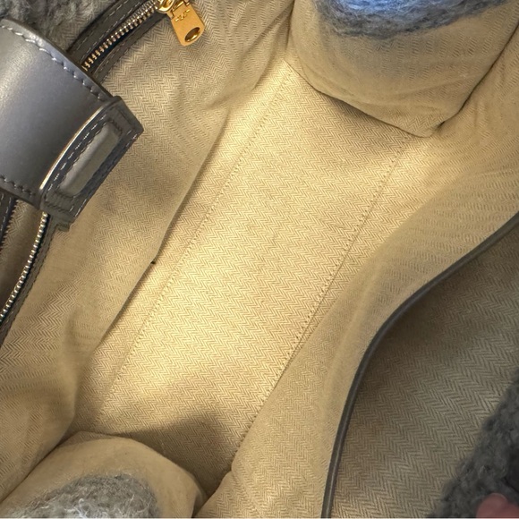 Tory Burch gray tote bag - Picture 3 of 7